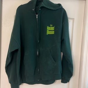 Disney Parks Haunted Mansion zipped Hoodie in 2xl - Dooney and Bourke pattern
